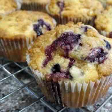 My Favorite Blueberry Muffins