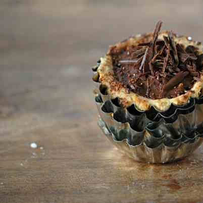 Hazelnut and Chocolate Tarts