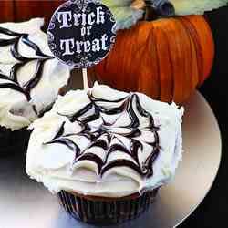 Pumpkin Nutella Cupcakes