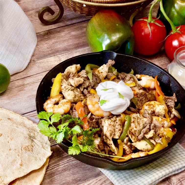 Texas Fajitas, Keto - Low Carb 