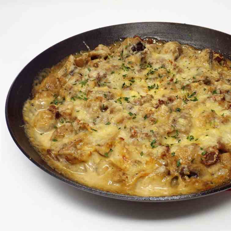 Creamy Mushroom Bake