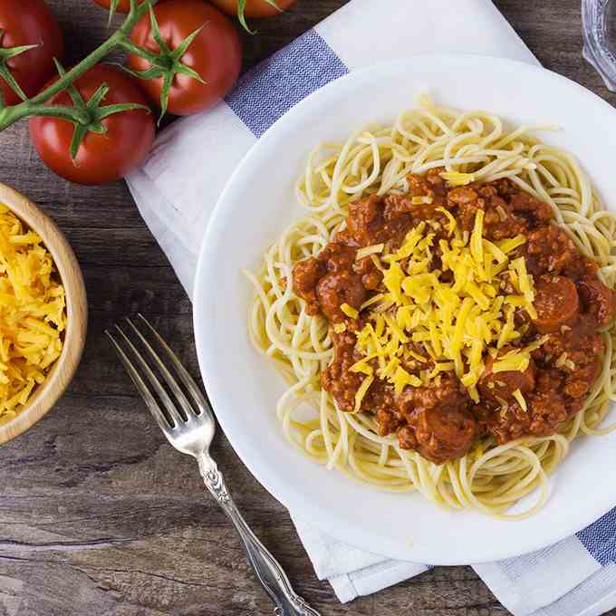 Filipino Style Spaghetti