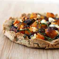 Caramelized Onion & Roasted Butternut Pizza