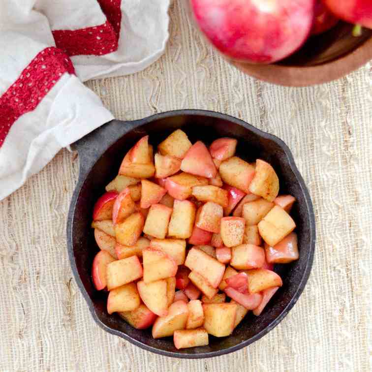 Stovetop Cinnamon Apples