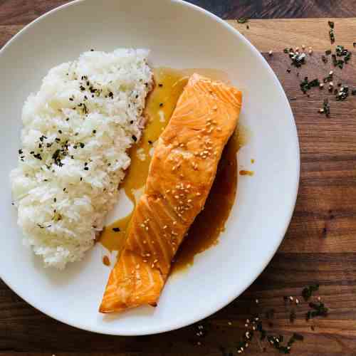 Baked Salmon Teriyaki Recipe