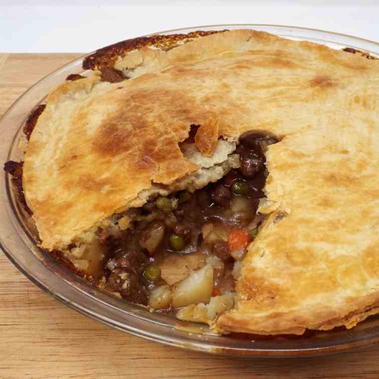 Deep Dish Beef Pot Pie