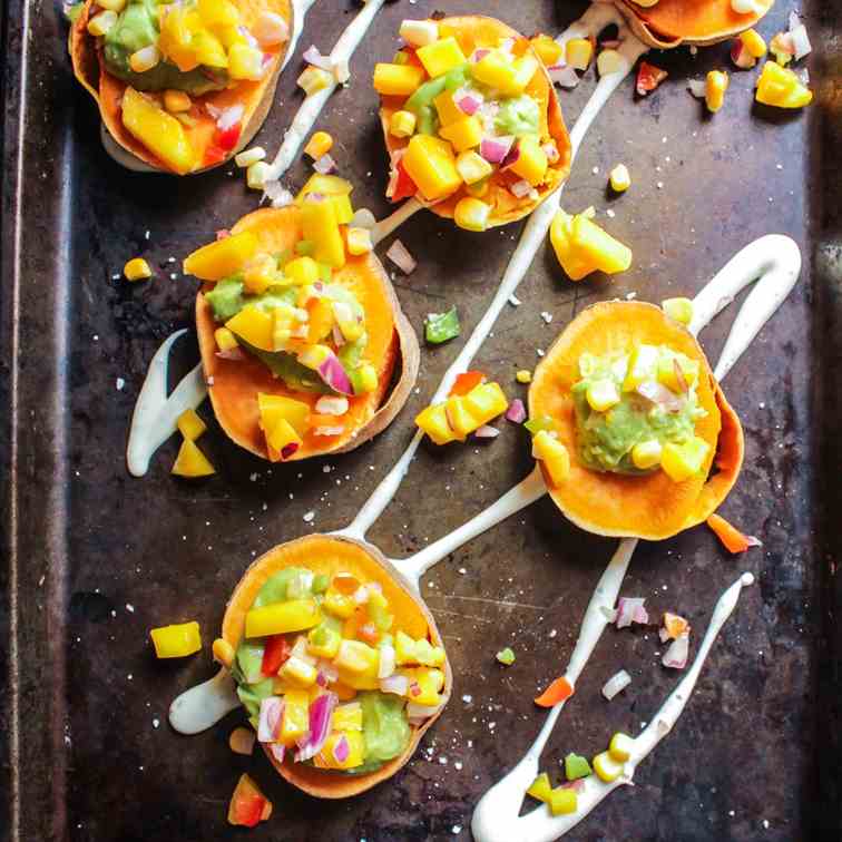 Sweet and Spicy Sweet Potato Bites