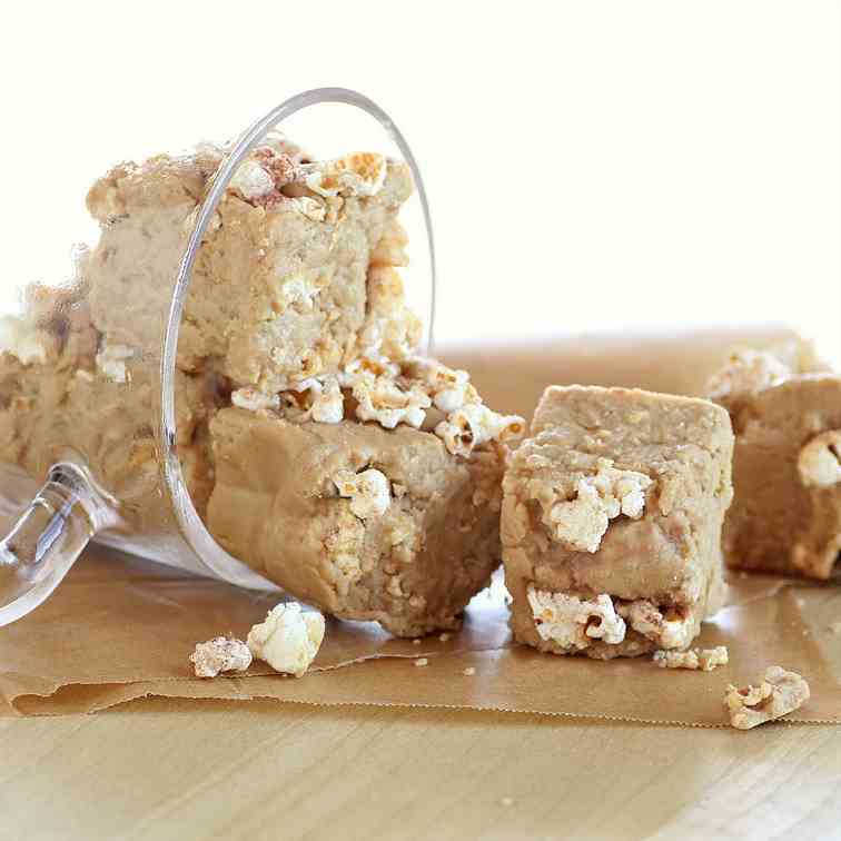 beer and popcorn fudge