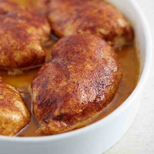 Melt-in-Mouth Baked Chicken Breast