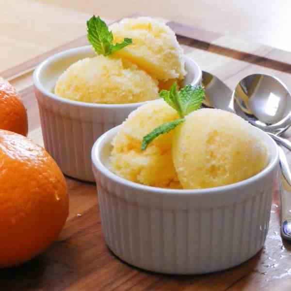 Tangerine Sorbet