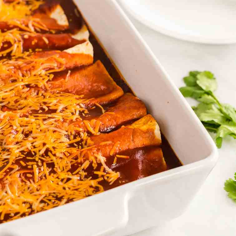 Ground Beef Enchiladas