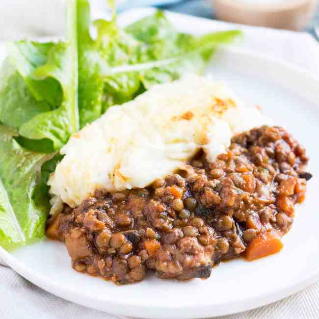 Lamb - Lentil Shepherd's Pie