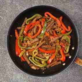 Mexican Vegetarian Strip Fajitas