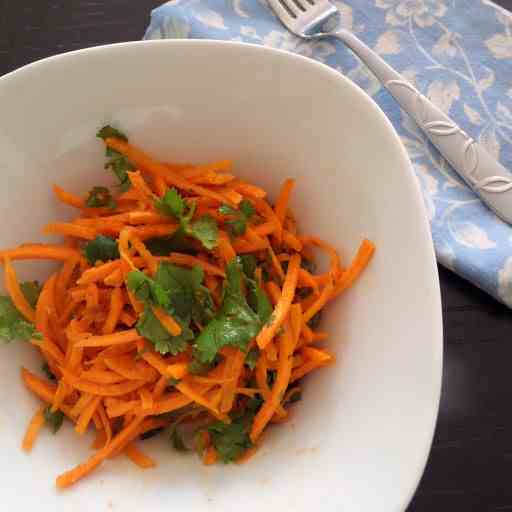 Morocccan Raw Carrot Salad