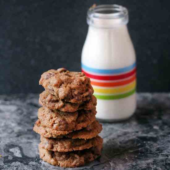 Pistachio Chocolate Chip Cookies