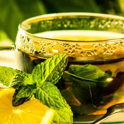 Herbal Mint Honey Tea