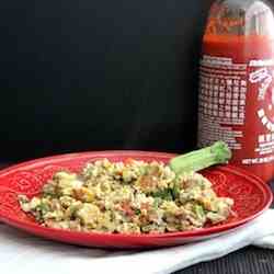 Vegetable Scrambled Eggs 