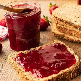 Microwave Strawberry Jam 