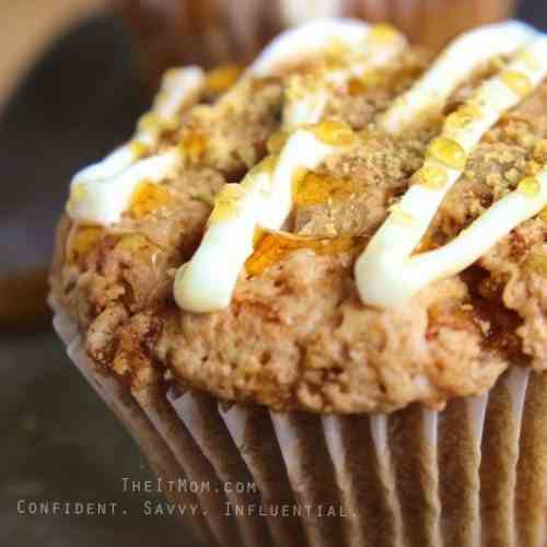 White Chocolate Zucchini Muffins