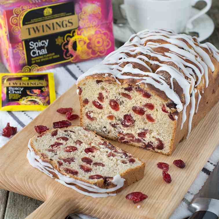 Chai Tea - Cranberry Iced Loaf