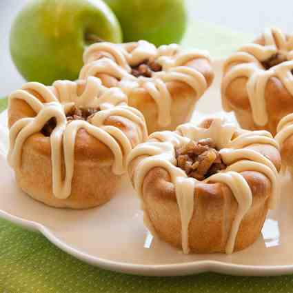 Salted Caramel Apple Cups