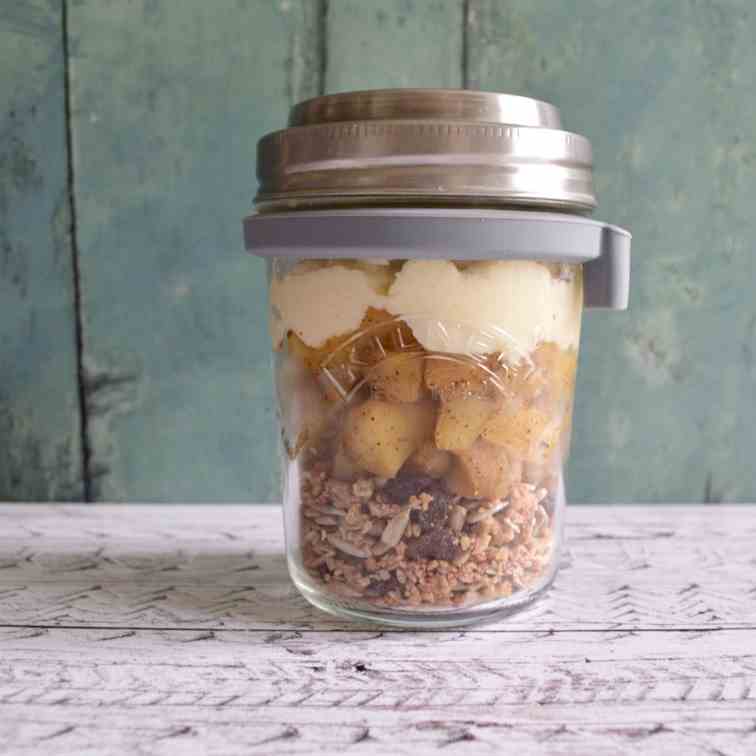 Apple Pie Breakfast Parfaits