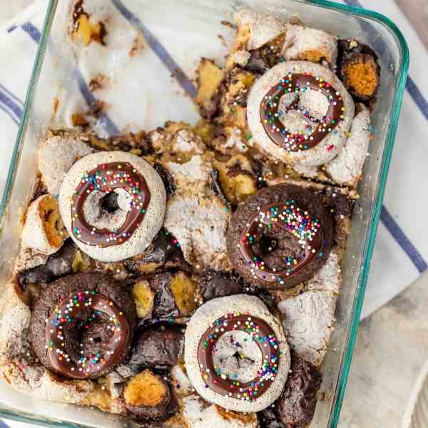 Coffee - Donuts Breakfast Bake