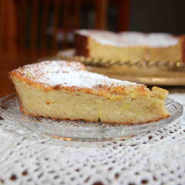 Banana Zucchini Pudding Cake