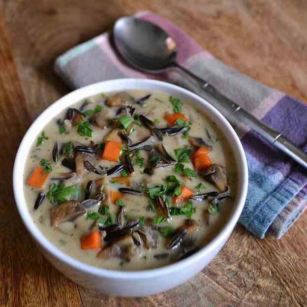 Creamy Wild Rice Soup