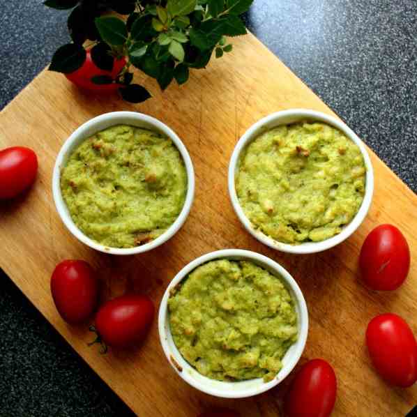 Gruyere and Broccoli Souffle