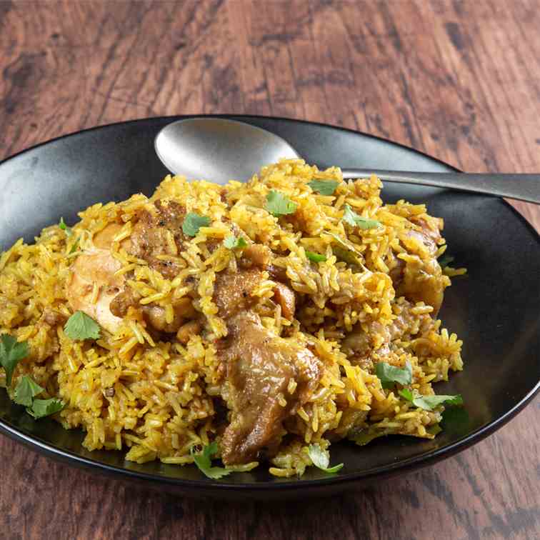 Instant Pot Chicken Biryani