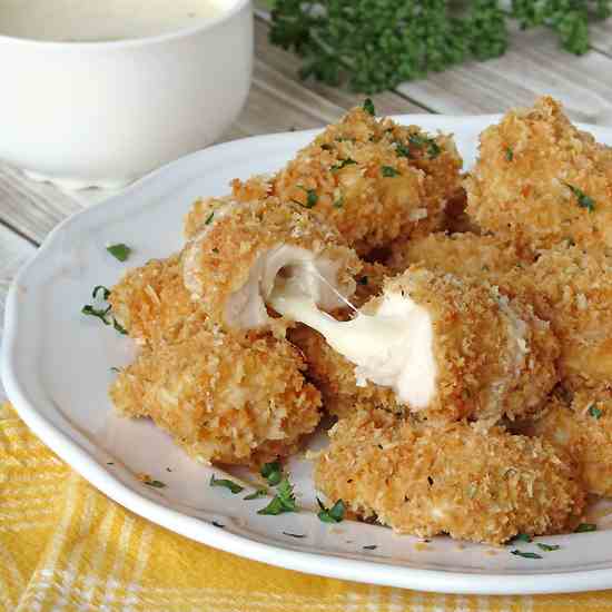 Chicken Nuggets With Mozzarella