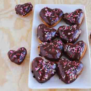 Cocoa Cookie Hearts