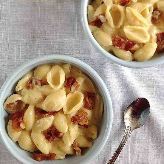 Killer Mac and Cheese with Bacon