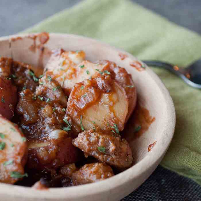 Hungarian Red Potato Goulash