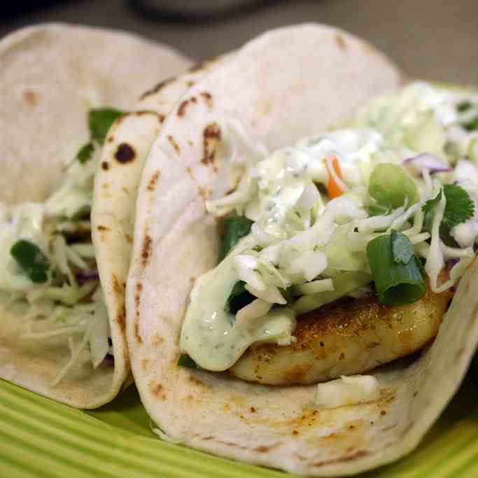 Blackened Fish Tacos