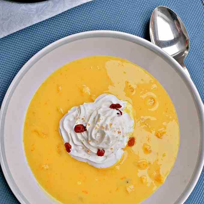 Orange Cream Soup