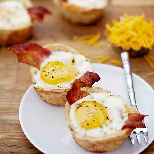 Breakfast Toast Cups