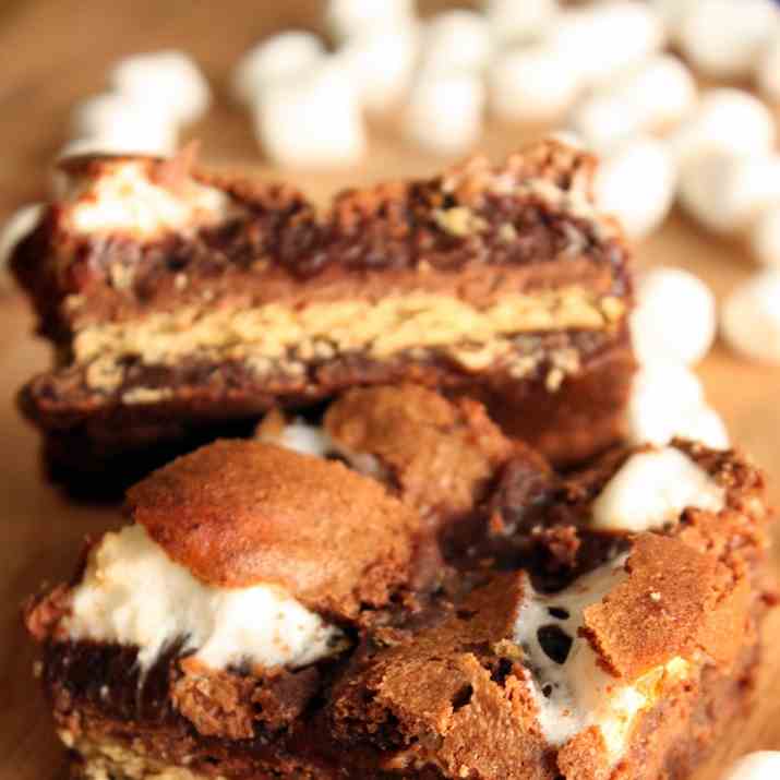 S'mores Brownies