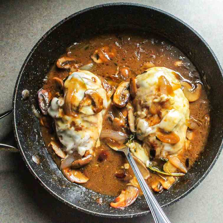 French Onion Smothered Chicken