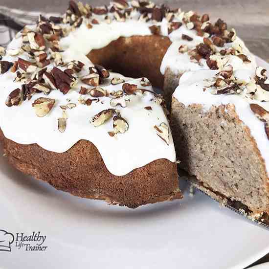 Peanut Butter Keto Cake With Cream Cheese 