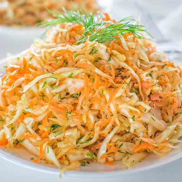 Skinny Cabbage Salad