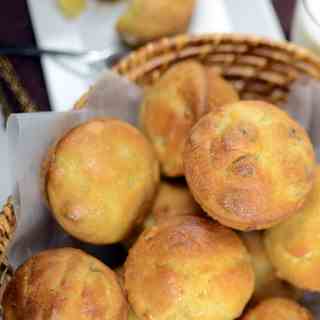 Orange, Pineapple and Walnuts Muffins