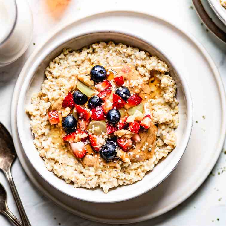 Pressure Cooker Steel Cut Oats