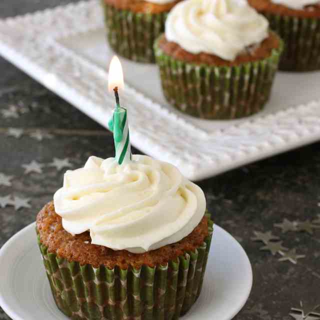 Carrot Ginger Cupcakes