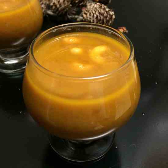 Mango Pudding with Coconut Milk
