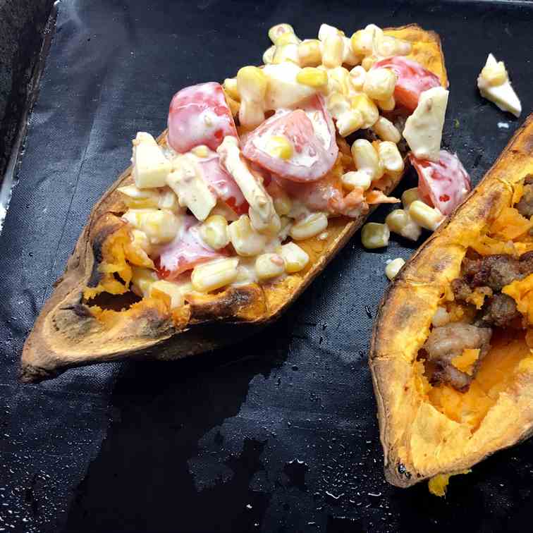 Stuffed Sweet Potatoes