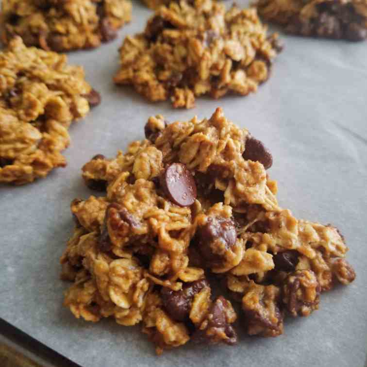 Espresso Infused Oatmeal Cookies
