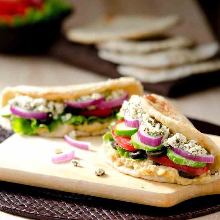 Greek Veggie Pita