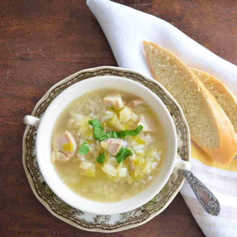 Turkey and Rice Soup